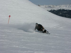 Prise d'angle en handiski